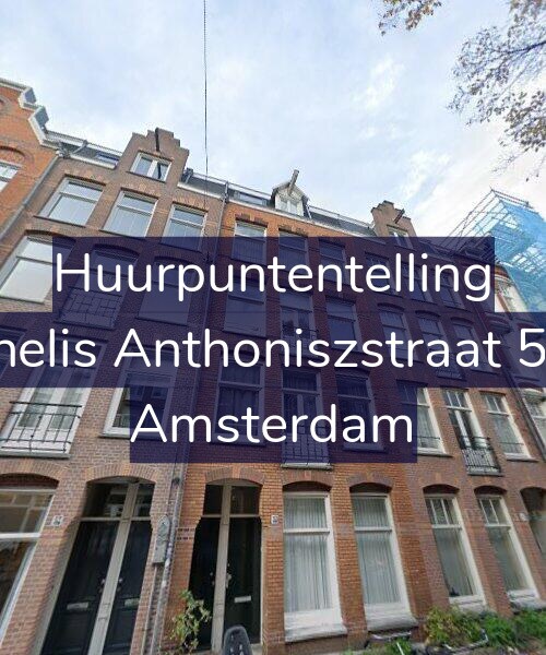 Foto gevel Huurpuntentelling voor Cornelis Anthoniszstraat 59-H, Amsterdam