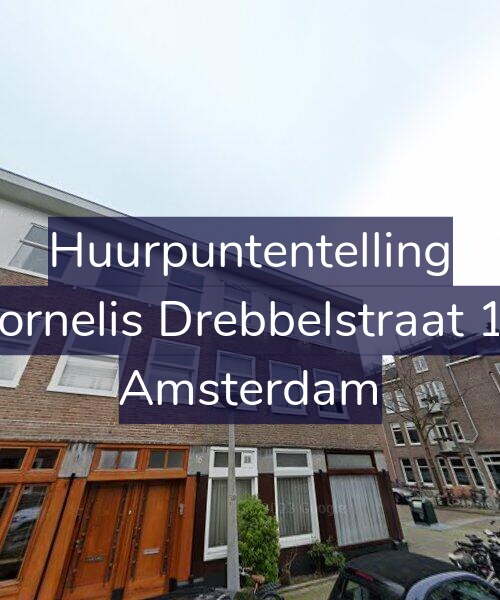 Foto gevel Huurpuntentelling voor Cornelis Drebbelstraat 14, Amsterdam