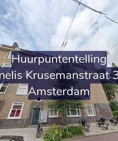Foto gevel Huurpuntentelling voor Cornelis Krusemanstraat 36-3, Amsterdam