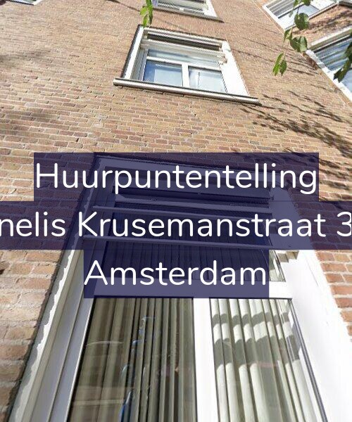 Foto gevel Huurpuntentelling voor Cornelis Krusemanstraat 36-1, Amsterdam