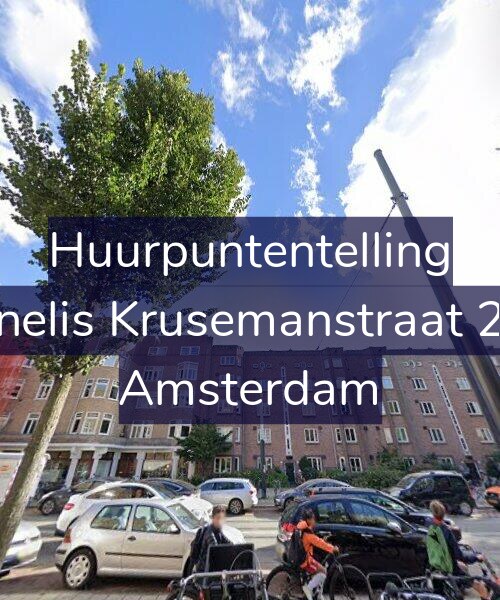 Foto gevel Huurpuntentelling voor Cornelis Krusemanstraat 27-3, Amsterdam