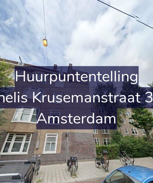 Foto gevel Huurpuntentelling voor Cornelis Krusemanstraat 34-H, Amsterdam