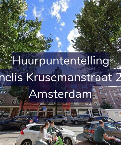 Foto gevel Huurpuntentelling voor Cornelis Krusemanstraat 21-3, Amsterdam