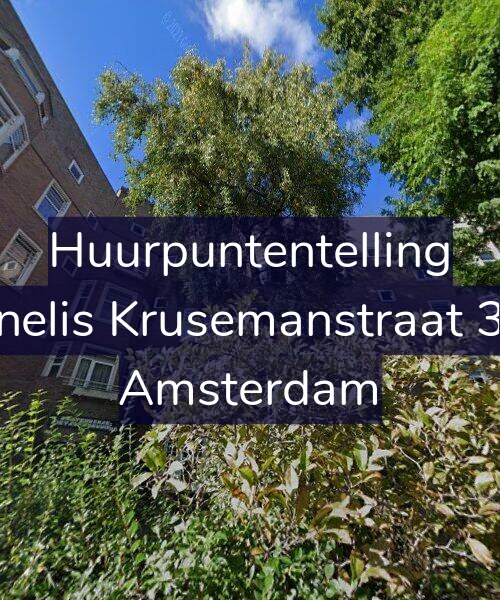 Foto gevel Huurpuntentelling voor Cornelis Krusemanstraat 32-3, Amsterdam