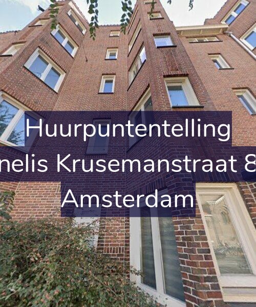Foto gevel Huurpuntentelling voor Cornelis Krusemanstraat 85-1, Amsterdam