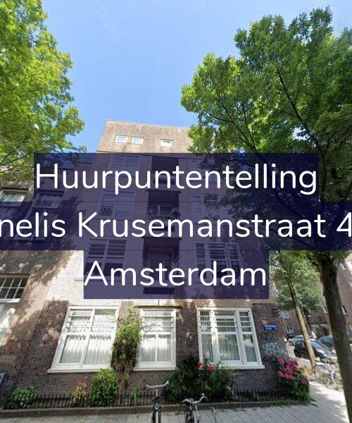 Foto gevel Huurpuntentelling voor Cornelis Krusemanstraat 46-2, Amsterdam