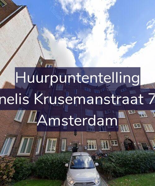 Foto gevel Huurpuntentelling voor Cornelis Krusemanstraat 71-1, Amsterdam
