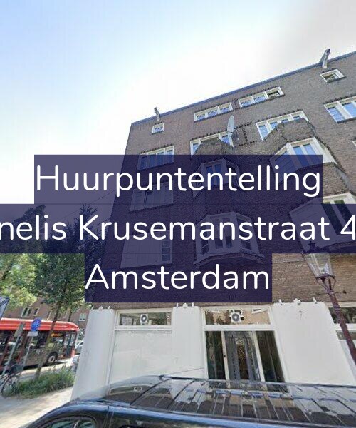 Foto gevel Huurpuntentelling voor Cornelis Krusemanstraat 48-3, Amsterdam