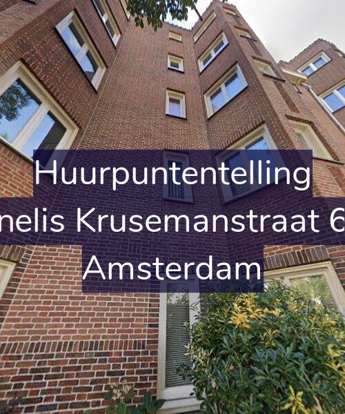 Foto gevel Huurpuntentelling voor Cornelis Krusemanstraat 61-1, Amsterdam