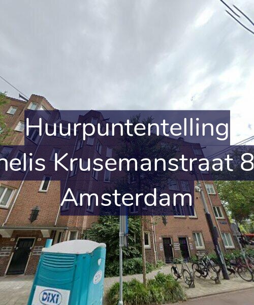 Foto gevel Huurpuntentelling voor Cornelis Krusemanstraat 89-H, Amsterdam