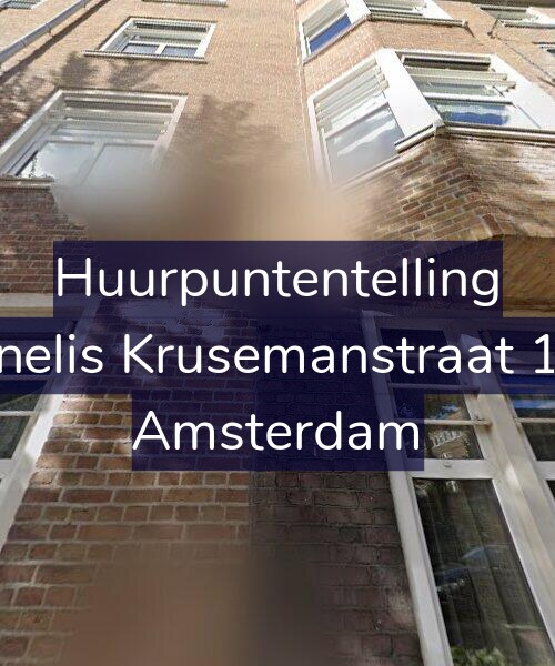 Foto gevel Huurpuntentelling voor Cornelis Krusemanstraat 12-2, Amsterdam