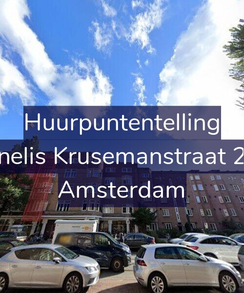Foto gevel Huurpuntentelling voor Cornelis Krusemanstraat 25-3, Amsterdam