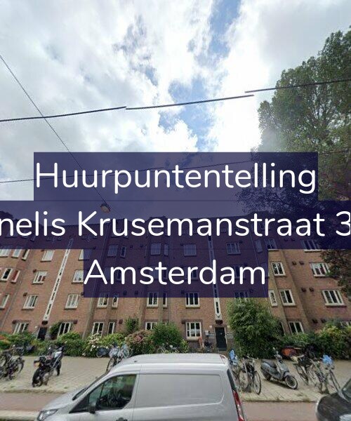 Foto gevel Huurpuntentelling voor Cornelis Krusemanstraat 31-3, Amsterdam