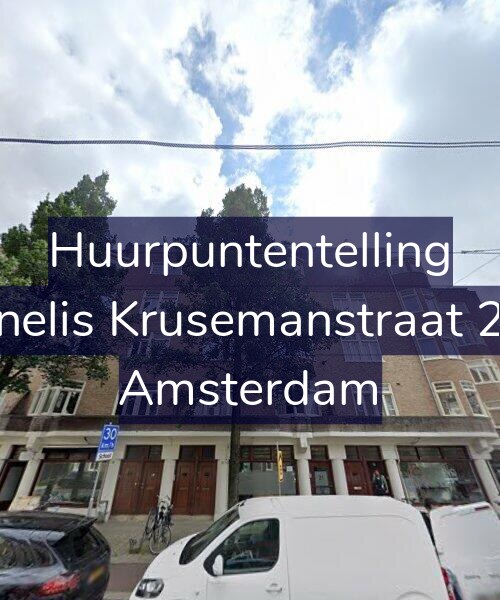 Foto gevel Huurpuntentelling voor Cornelis Krusemanstraat 21-2, Amsterdam
