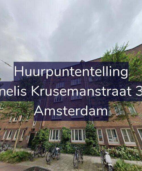 Foto gevel Huurpuntentelling voor Cornelis Krusemanstraat 39-3, Amsterdam