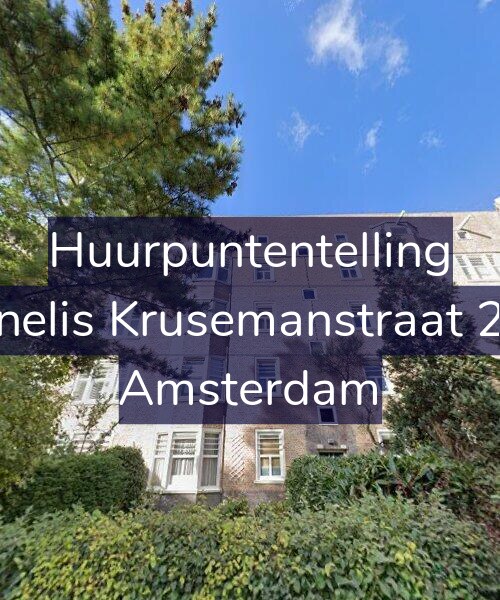 Foto gevel Huurpuntentelling voor Cornelis Krusemanstraat 22-2, Amsterdam
