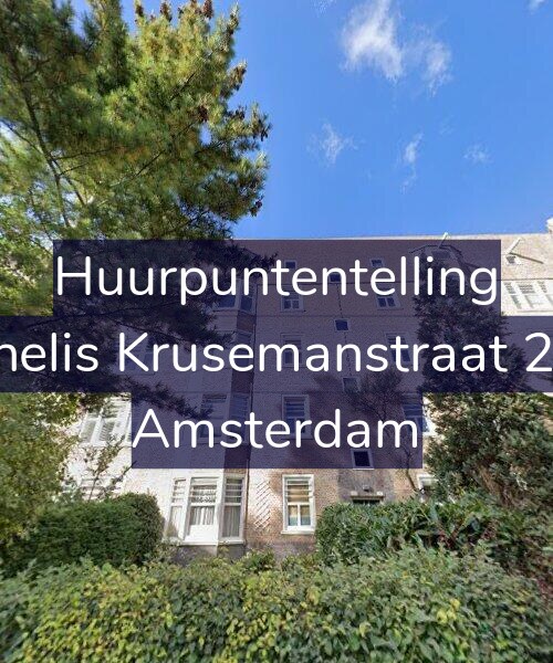 Foto gevel Huurpuntentelling voor Cornelis Krusemanstraat 22-H, Amsterdam