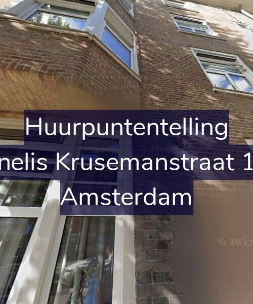 Foto gevel Huurpuntentelling voor Cornelis Krusemanstraat 14-1, Amsterdam