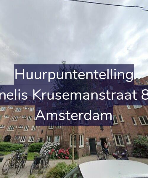 Foto gevel Huurpuntentelling voor Cornelis Krusemanstraat 81-2, Amsterdam