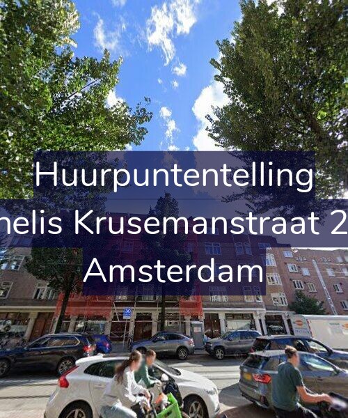 Foto gevel Huurpuntentelling voor Cornelis Krusemanstraat 21-H, Amsterdam