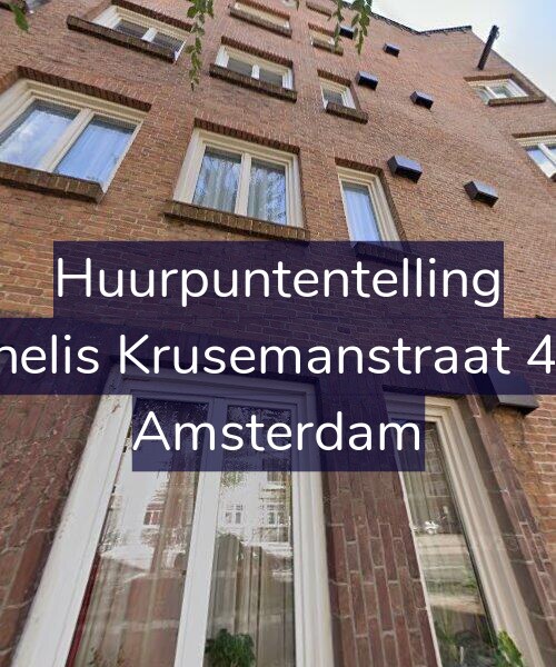Foto gevel Huurpuntentelling voor Cornelis Krusemanstraat 41-H, Amsterdam