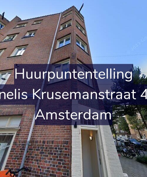 Foto gevel Huurpuntentelling voor Cornelis Krusemanstraat 47-1, Amsterdam