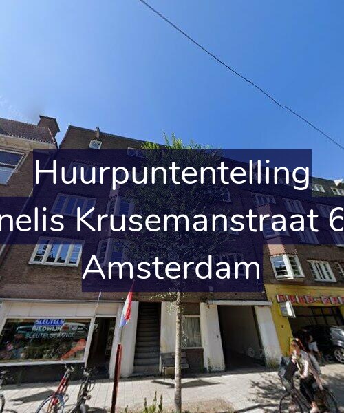 Foto gevel Huurpuntentelling voor Cornelis Krusemanstraat 64-1, Amsterdam