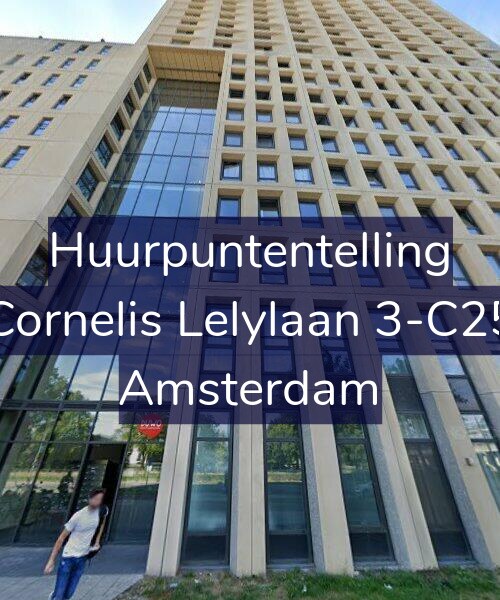 Foto gevel Huurpuntentelling voor Cornelis Lelylaan 3-C25, Amsterdam
