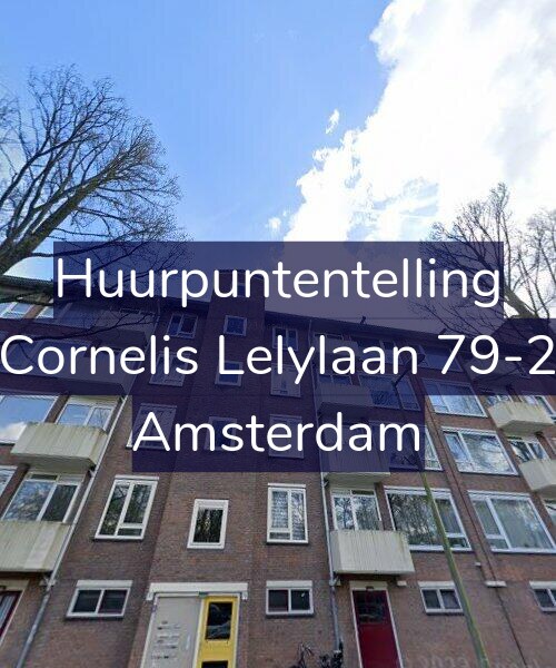 Foto gevel Huurpuntentelling voor Cornelis Lelylaan 79-2, Amsterdam