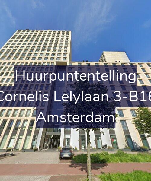Foto gevel Huurpuntentelling voor Cornelis Lelylaan 3-B16, Amsterdam