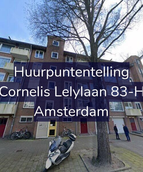Foto gevel Huurpuntentelling voor Cornelis Lelylaan 83-H, Amsterdam