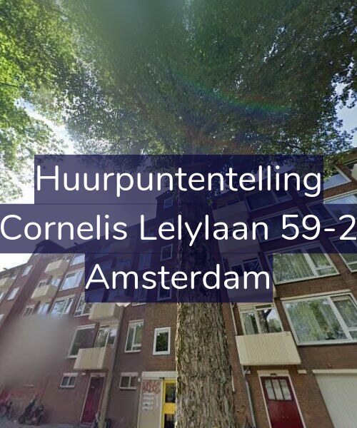 Foto gevel Huurpuntentelling voor Cornelis Lelylaan 59-2, Amsterdam