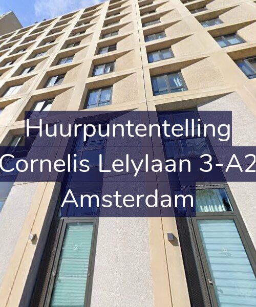 Foto gevel Huurpuntentelling voor Cornelis Lelylaan 3-A2, Amsterdam