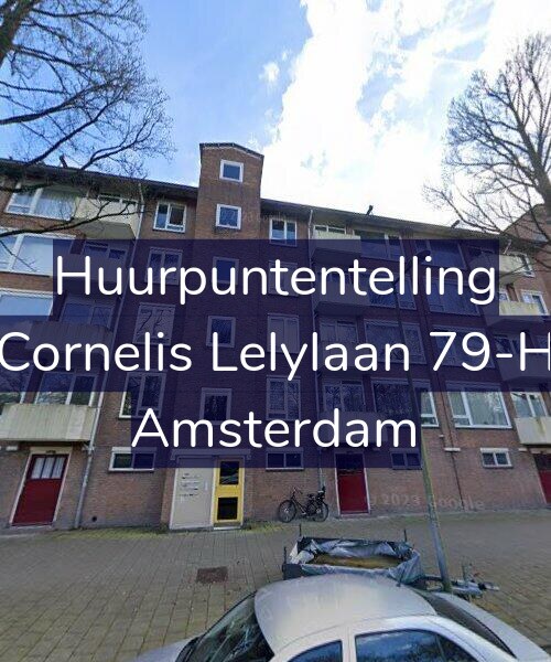 Foto gevel Huurpuntentelling voor Cornelis Lelylaan 79-H, Amsterdam