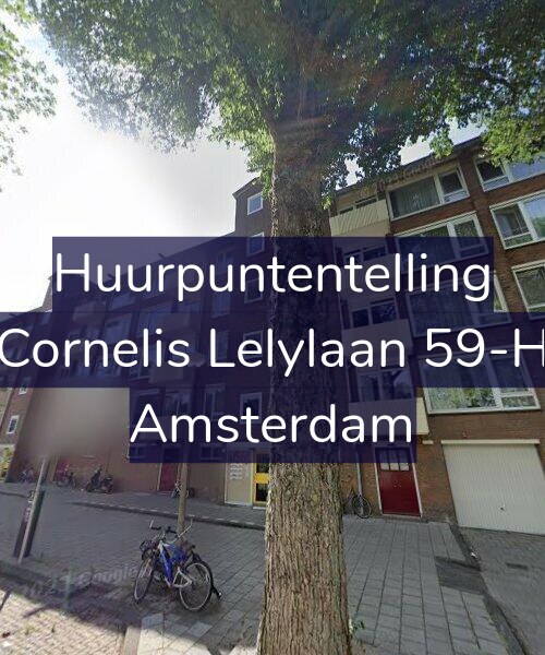 Foto gevel Huurpuntentelling voor Cornelis Lelylaan 59-H, Amsterdam