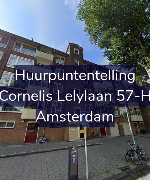 Foto gevel Huurpuntentelling voor Cornelis Lelylaan 57-H, Amsterdam