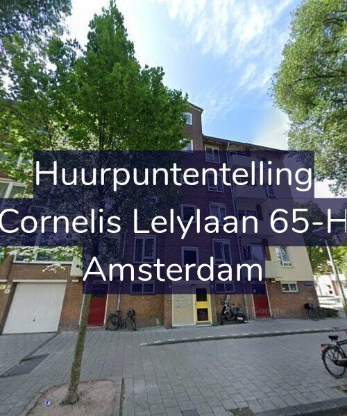 Foto gevel Huurpuntentelling voor Cornelis Lelylaan 65-H, Amsterdam
