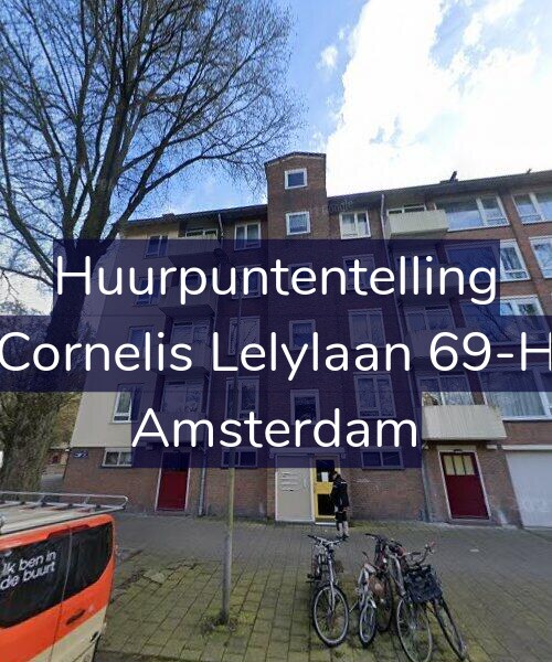 Foto gevel Huurpuntentelling voor Cornelis Lelylaan 69-H, Amsterdam