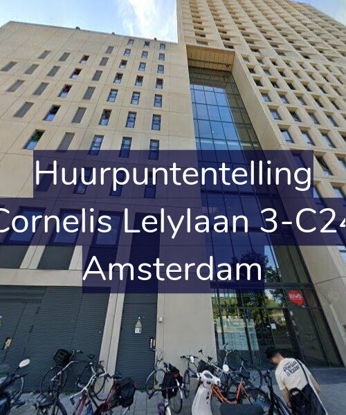 Foto gevel Huurpuntentelling voor Cornelis Lelylaan 3-C24, Amsterdam