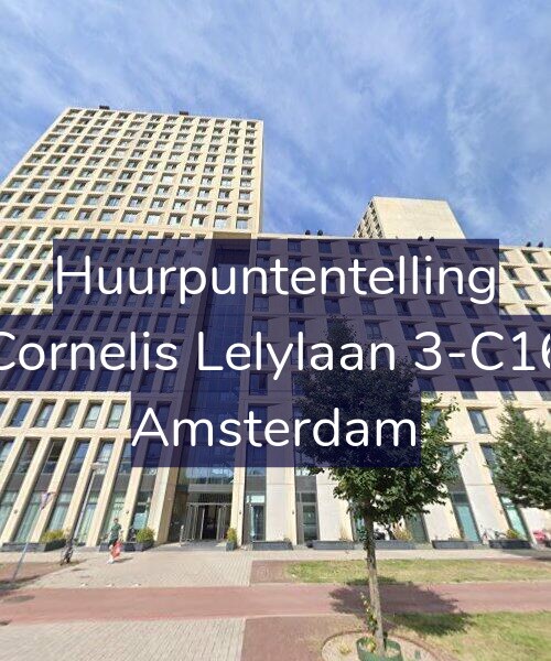Foto gevel Huurpuntentelling voor Cornelis Lelylaan 3-C16, Amsterdam