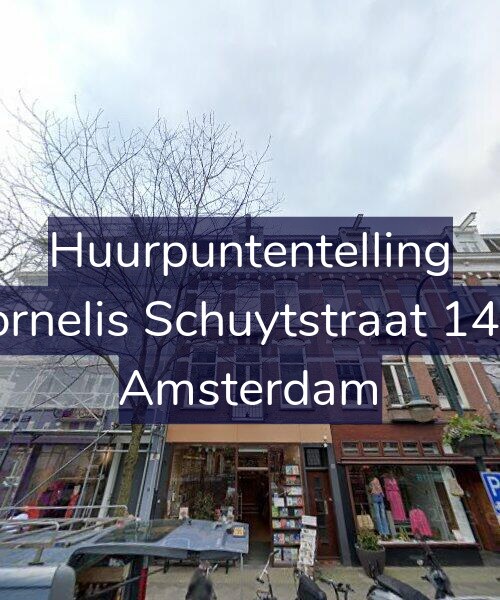 Foto gevel Huurpuntentelling voor Cornelis Schuytstraat 14-2, Amsterdam