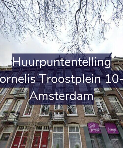 Foto gevel Huurpuntentelling voor Cornelis Troostplein 10-2, Amsterdam