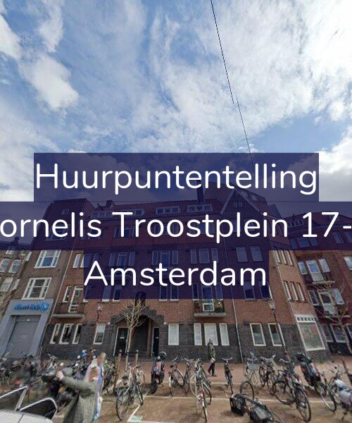 Foto gevel Huurpuntentelling voor Cornelis Troostplein 17-2, Amsterdam