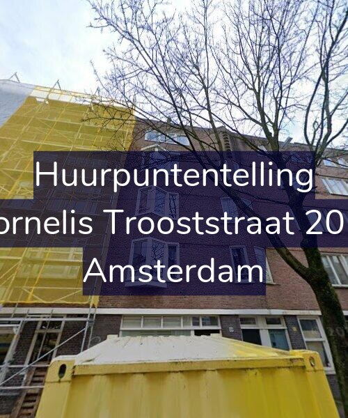 Foto gevel Huurpuntentelling voor Cornelis Trooststraat 20-1, Amsterdam