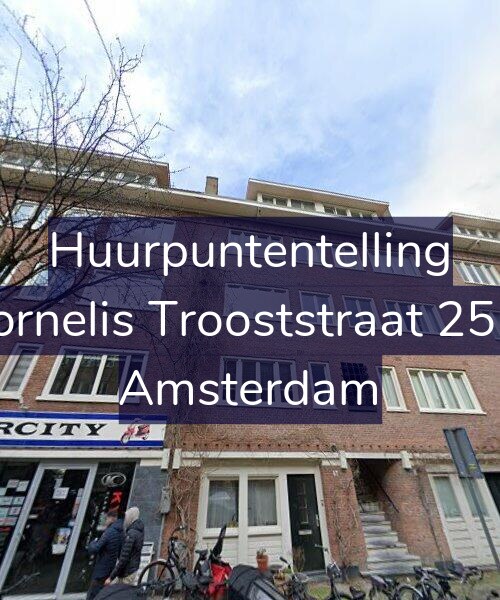 Foto gevel Huurpuntentelling voor Cornelis Trooststraat 25-3, Amsterdam
