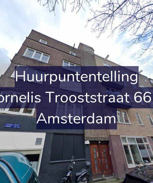 Foto gevel Huurpuntentelling voor Cornelis Trooststraat 66-2, Amsterdam