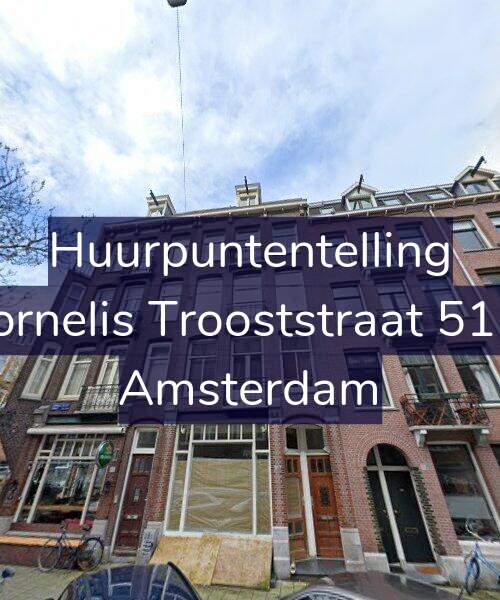 Foto gevel Huurpuntentelling voor Cornelis Trooststraat 51-1, Amsterdam