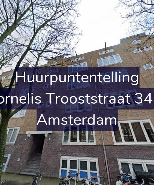 Foto gevel Huurpuntentelling voor Cornelis Trooststraat 34-3, Amsterdam