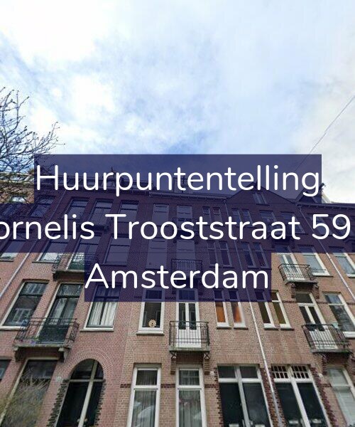 Foto gevel Huurpuntentelling voor Cornelis Trooststraat 59-3, Amsterdam