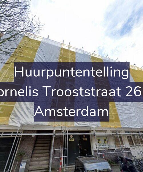 Foto gevel Huurpuntentelling voor Cornelis Trooststraat 26-2, Amsterdam